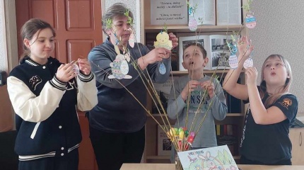 Edukacinis užsiėmimas, skirtas Šv. Velykoms paminėti