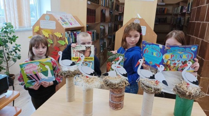 Edukacinis užsiėmimas vaikams „Gandrai sugrįžo!“