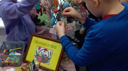 Edukacinis užsiėmimas „Velykos atėjo“
