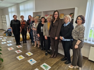 Ekskursija po atnaujintas Šalčininkų rajono bibliotekas