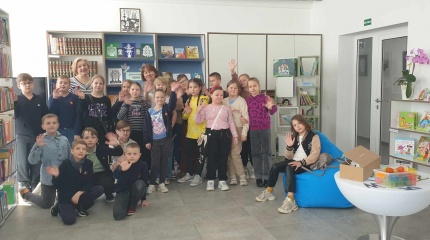 Gimnazistų apsilankymas Šalčininkėlių bibliotekoje
