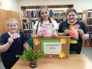 Edukacinis užsiėmimas „Gražiausios gėlės“