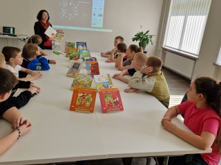 Edukacinis užsiėmimas „Nuotykiai bibliotekoje!“