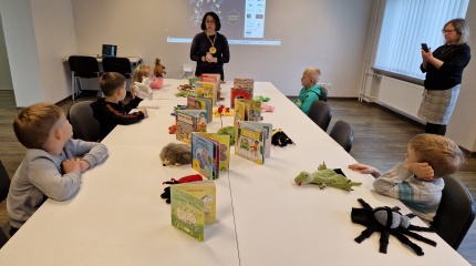 Edukacinė kūrybinė valanda, skirta Nacionalinei Lietuvos bibliotekų savaitei paminėti