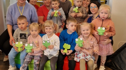 Edukacinis užsiėmimas „Bibliotekoje linksma, gera ir smagu!“