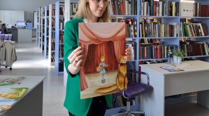 Susitikimas su rašytoja Jovile Jurkonyte Jašiūnų bibliotekoje