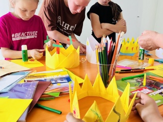 Edukacinis užsiėmimas „Mindaugo karūnos link“