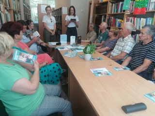 Dieveniškių bibliotekoje vyko mokymai „Apie sveikatą ir knygas“