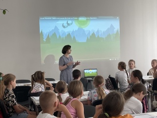 Eišiškių vaikų bibliotekoje vyko renginys „Biblioteka – legendų lobynas“