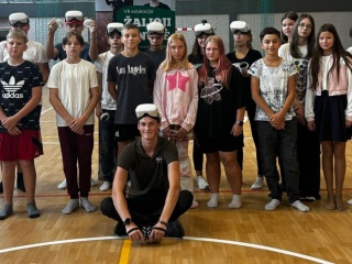 VR edukacija: „Žalioji žinutė”