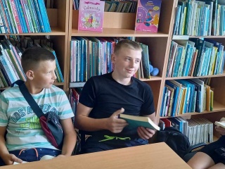 Garsinis skaitymas Jurgelionių bibliotekoje