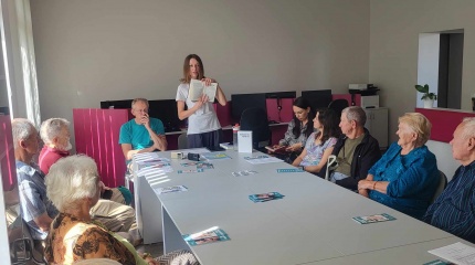 Eišiškių miesto bibliotekoje vyko mokymai „Apie sveikatą ir knygas"