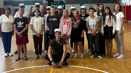 VR edukacija: „Žalioji žinutė”