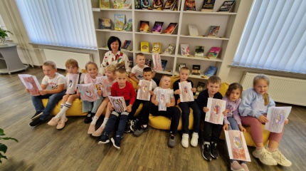 Smagus apsilankymas bibliotekoje