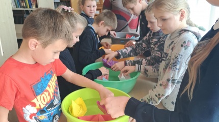 Edukacinis užsiėmimas „Origami“