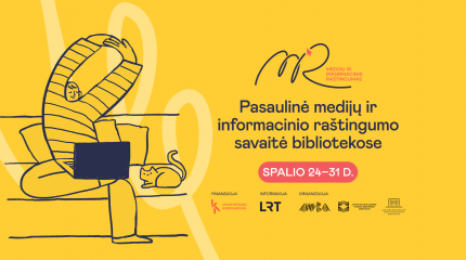 Medijų ir informacinio raštingumo savaitė 2024: Šiuolaikinės visuomenės ugdymas  bibliotekose
