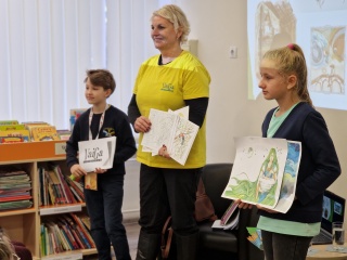 Šalčininkų bibliotekoje svečiavosi „VaiGa" leidyklos atstovai