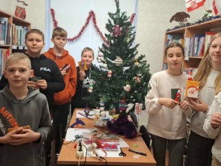Edukacinis užsiėmimas „Kalėdų belaukiant”
