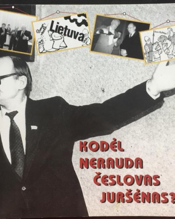 Kodėl nerauda Česlovas Juršėnas? 