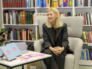 Susitikimas su rašytoja Justyna Kaziukonytė
