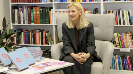 Susitikimas su rašytoja Justyna Kaziukonytė