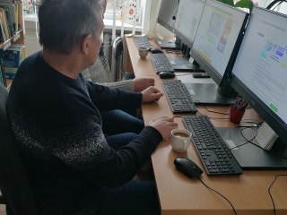 Dieveniškių bibliotekoje paminėta Saugaus interneto savaitė