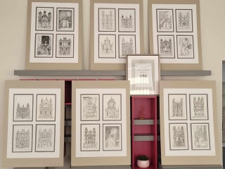 Eišiškių bibliotekoje vyksta paroda „Baroko architektūra ir apranga“