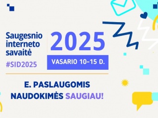 SAUGESNIO INTERNETO SAVAITĖ 2025
