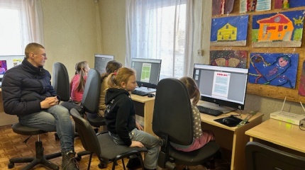 Skynimų bibliotekoje vyko Saugesnio interneto savaitė