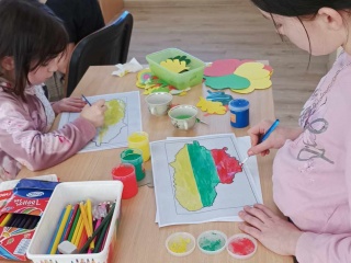 Kūrybinės dirbtuvės „Spalvota mano Lietuva“
