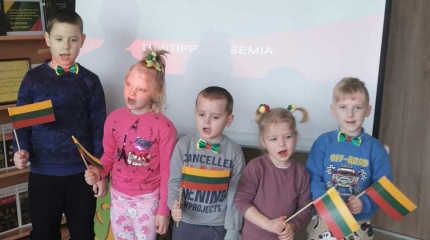 Edukacinis užsiėmimas „Širdelė Lietuvai”