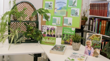 PASIDALINK AUGALU – ĮNEŠK PAVASARĮ Į SAVO NAMUS! 