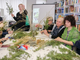 Dirbtuvės „Senolių takais: tradicinės verbos“