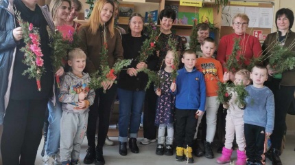 Kūrybinės dirbtuvės „Tradicinių verbų gamyba“