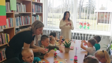 Edukacinis užsiėmimas „Artėja Verbų sekmadienis!“