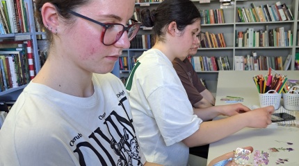 Edukacija „Skaitymo malonumas su originaliais skirtukais knygai!“