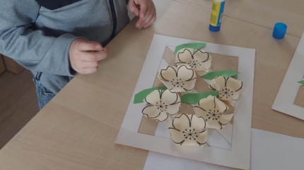 Edukacinis užsiėmimas „Pavasario gėlės“