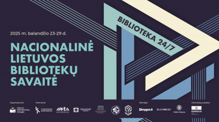 Jubiliejinė 25-oji Bibliotekų savaitė