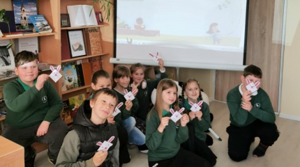 Edukacinė pamokėlė, skirta spaudos atgavimo, kalbos ir knygos dienai