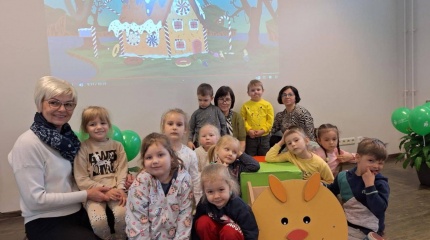 Edukacinis užsiėmimas „Biblioteka – knygų namai“