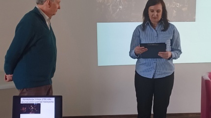 Susitikimas su prof. Jaroslavu Volkonovskiu