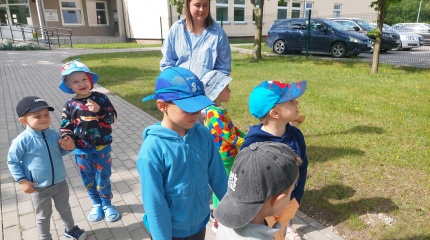 Edukacinis užsiėmimas lauke „Mažasis vasaros tyrinėtojas“ 