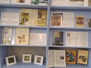 M. K. Čiurlionio paroda Jašiūnų bibliotekoje