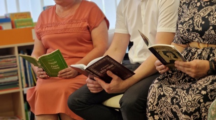 Skaitymas bibliotekoje subūrė literatūros mylėtojus