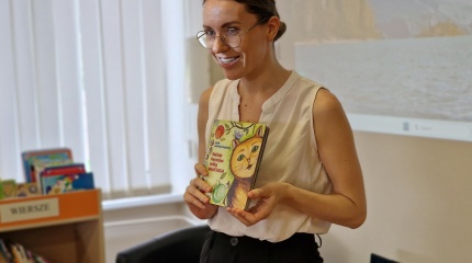Šalčininkų bibliotekoje svečiavosi Jovilė Sujetienė