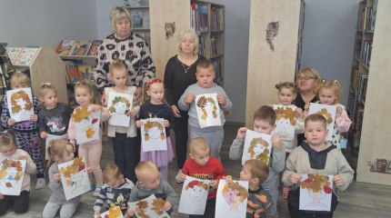 Kūrybiškas užsiėmimas bibliotekoje