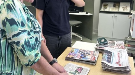 Jaunieji pagalbininkai bibliotekoje!