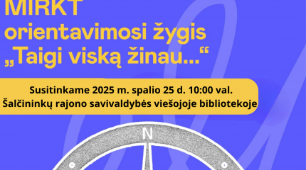  Pasaulinė medijų ir informacinio raštingumo savaitė 2025