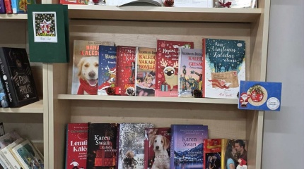 Literatūrinė paroda „Žiemos skaitymų stebuklas“