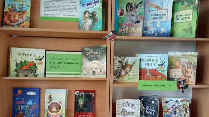 Literatūrinę parodą, kuri skirta Selemono Paltanavičiaus 70-mečiui